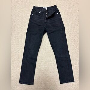 Agolde black Riley jeans
